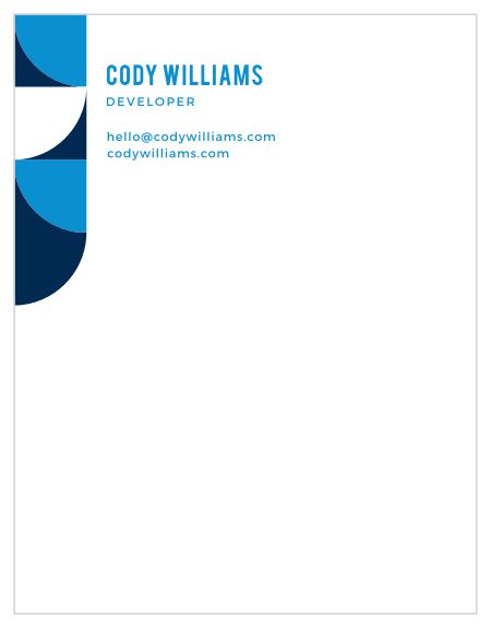 Make the perfect impression with our Colorful Geo Block Business Stationery.