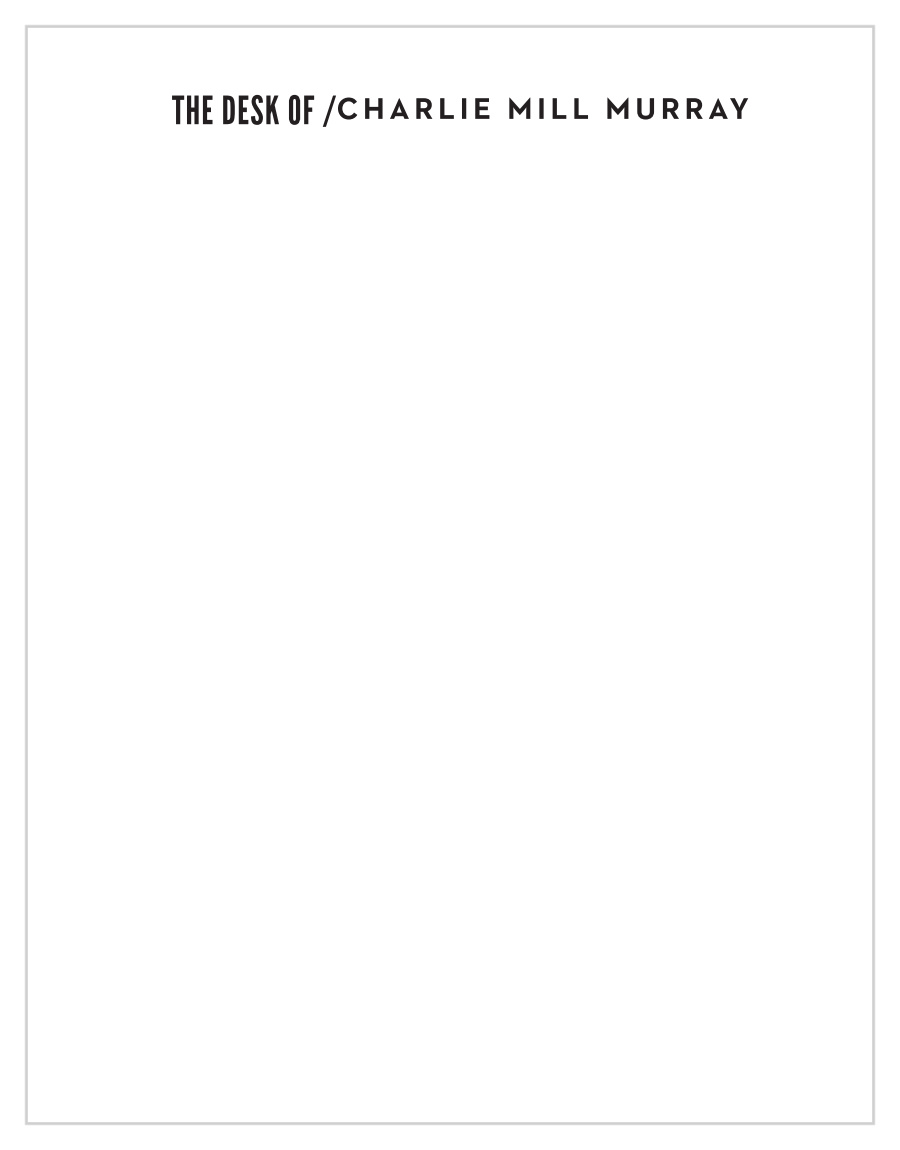 Basic Marker Business Stationery