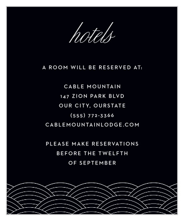 Help your out-of-town guests have an amazing stay with our Dallas Skyline Accommodation Cards!