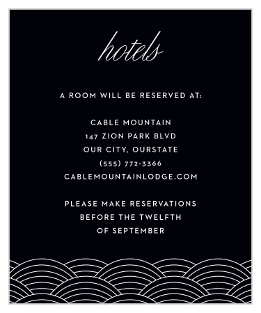 Recommend your favorite hotels for your out-of-town guests to stay before the big day with our Fort Worth Skyline Accommodations.