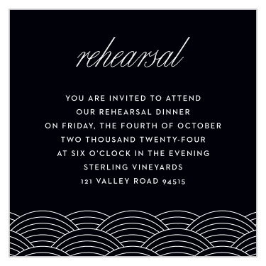 Our Fort Worth Skyline Rehearsal Cards are perfect for inviting your close friends and family to your wedding ceremony.