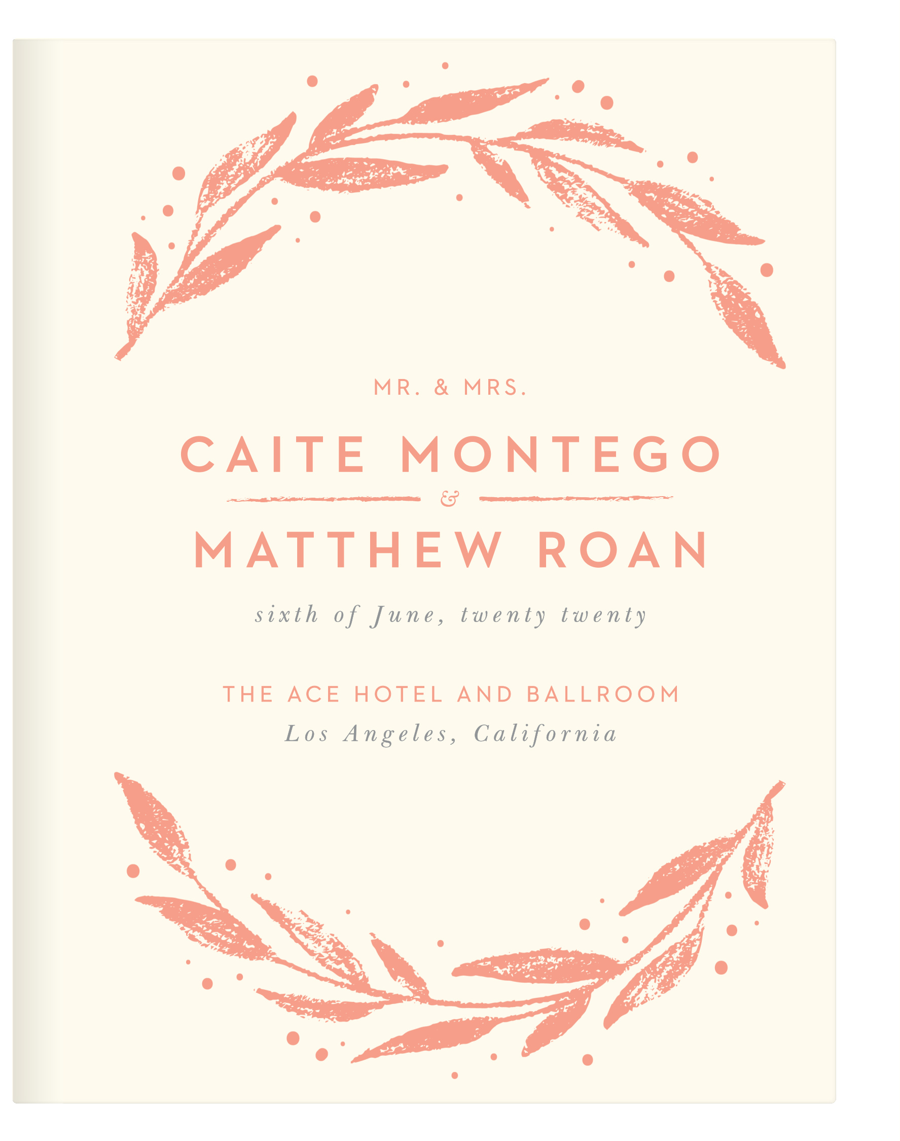 Rustic Branches Guest Book