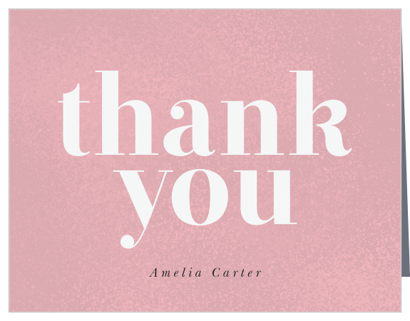 Show your appreciation for your family and friends' attendance at your event with our Sparkling Age Milestone Birthday Thank You Cards!