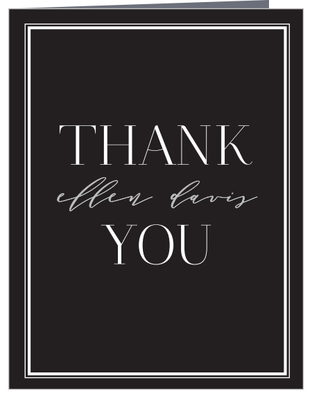 Let your cards feel as lovely as you do, with our Juniper Eighty Milestone Birthday Party Thank You Cards!