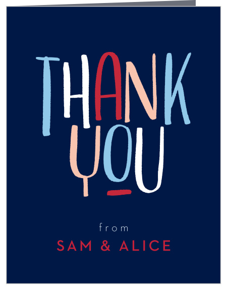 The presence of your close friends and family at your celebration meant a lot to you, express your appreciation with our Funky BBQ Thank You Cards.