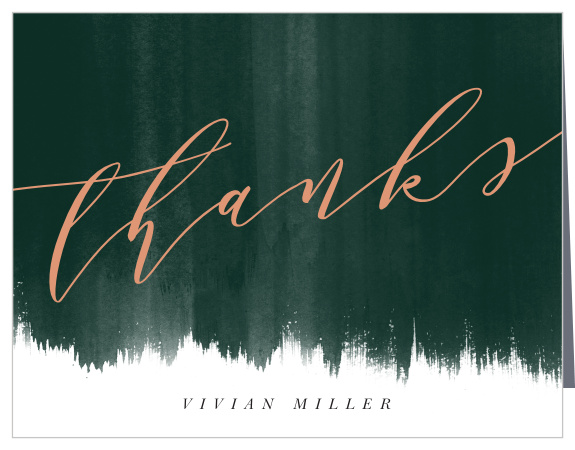 Be sure to thank your lovely guests for attending your party with our Textured Cascade Milestone Birthday Thank You Cards!