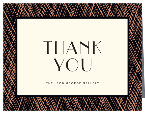 Our Crosshatch Frame Thank You Cards are the perfect way to show your thanks to your friends and family!