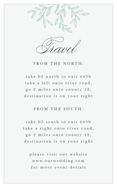 Our Photo Split Direction Cards guide family and friends to your wedding venue with ease.