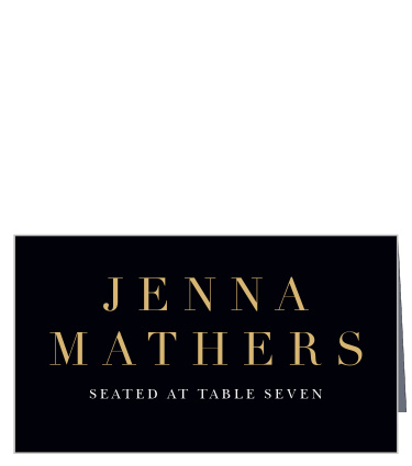 Guide your family and friends to their seats for the wedding dinner with our Celebrate Love Place Cards.