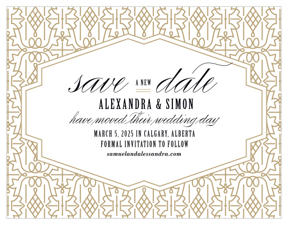 Need to change plans? No problem. Our MaeMae’s Smith Change the Date Cards are here to make things a little easier.