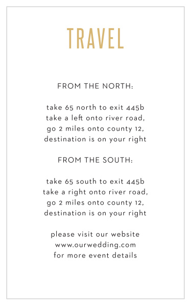 Family and friends will have no issue finding their way to your wedding venue with the help of our Colorful Feather Direction Cards.