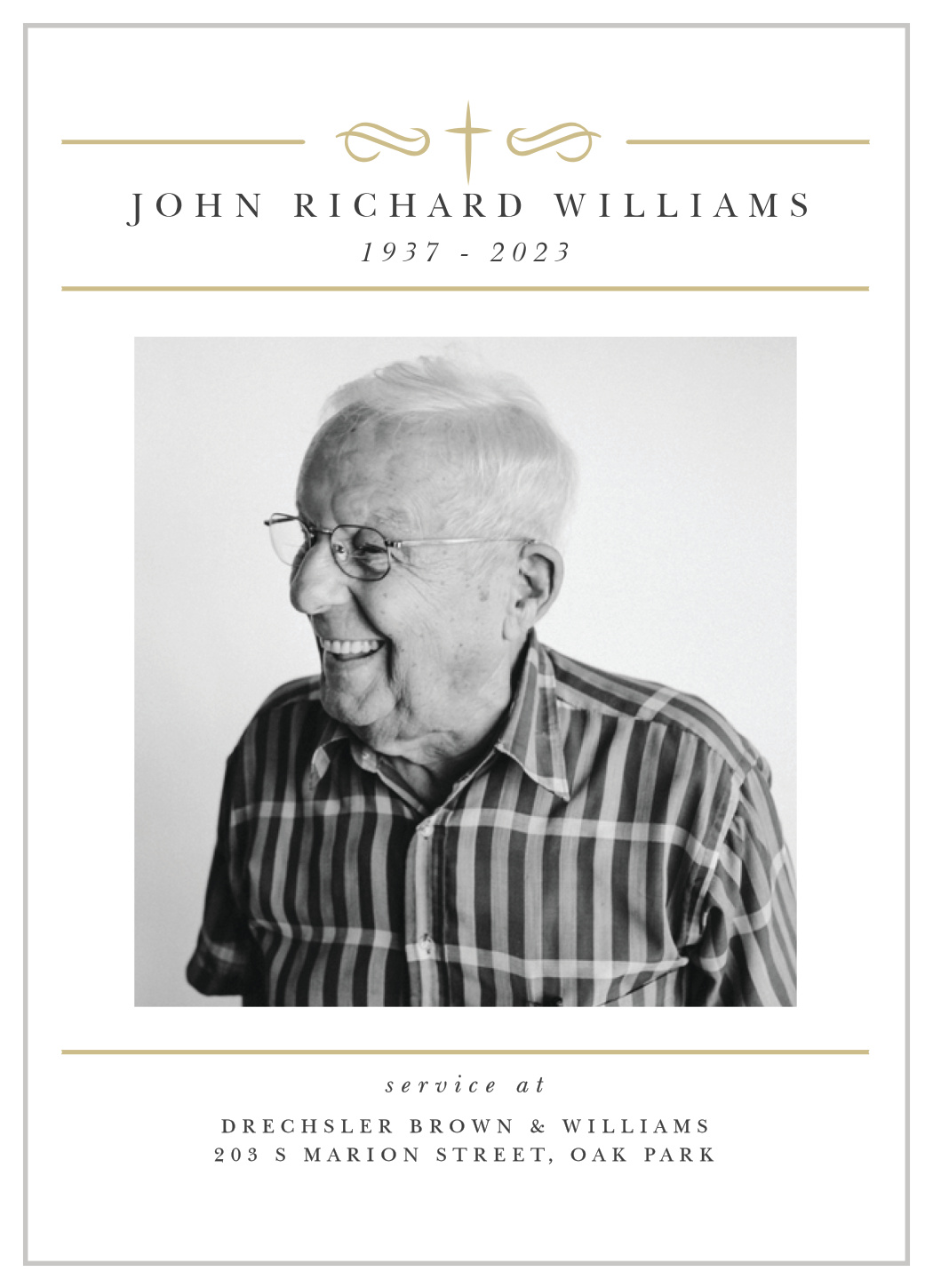 Golden Cross Memorial Programs