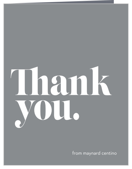 Thank those who came to celebrate your little one with our This is One First Birthday Thank You Cards.