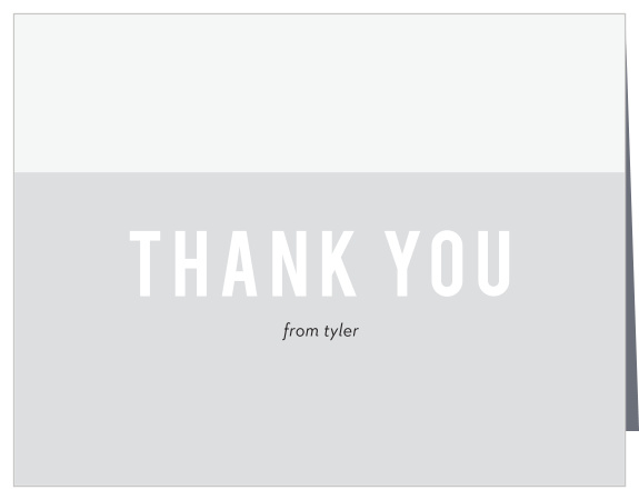 In the name of your child, let your family and friends know that you are both thankful for their attendance at their birthday celebrations, using our Mod Tones First Birthday Thank You Cards!