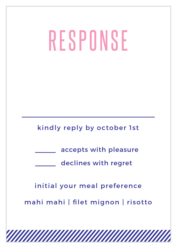 Masterly Charm Response Cards