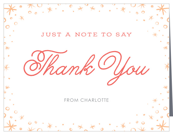 Let family and friends know how much you appreciated their presence at your little one's celebration with our Tiered Cake First Birthday Thank You Cards.