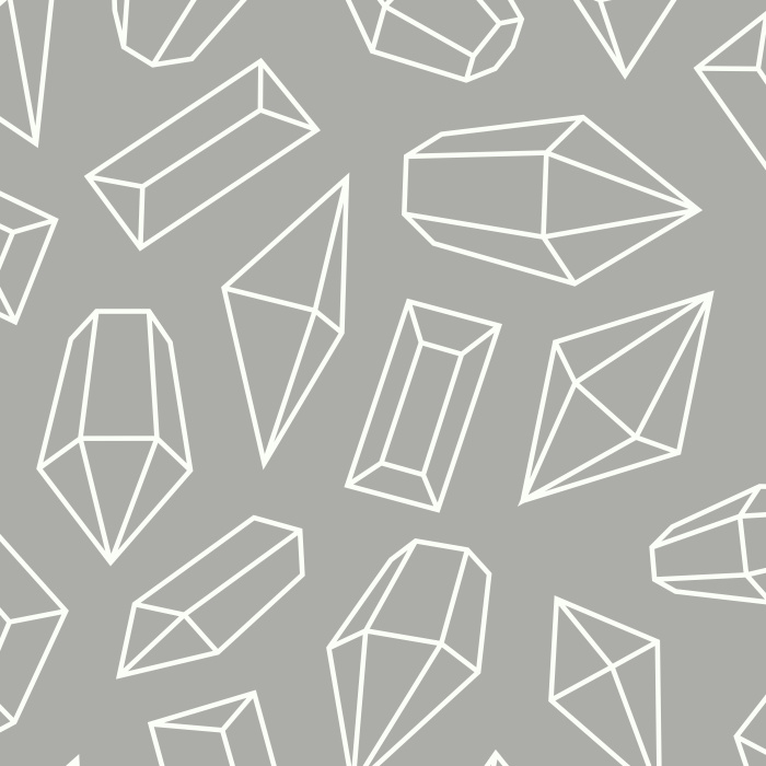 Make a classy and bold statement by decorating your walls with our Glass Gems Peel And Stick Removable Wallpaper!