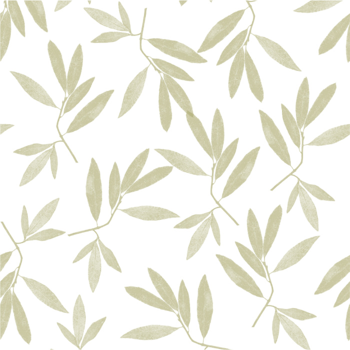 Breath botanicals into your space with our soothing Pressed Leaf Peel And Stick Removable Wallpaper!