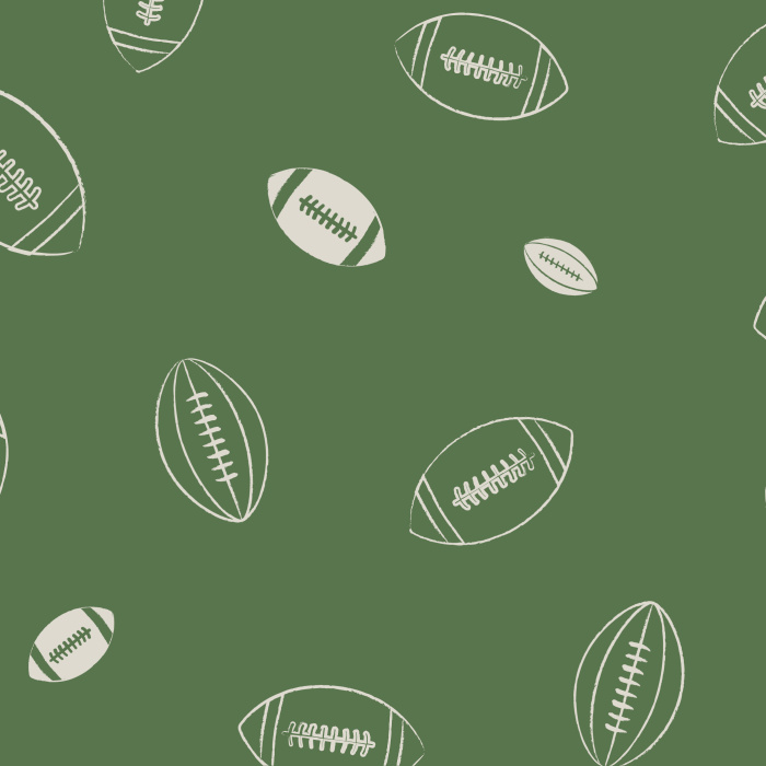Create the perfect space for your sports lover with our Varsity Football Peel And Stick Removable Wallpaper.