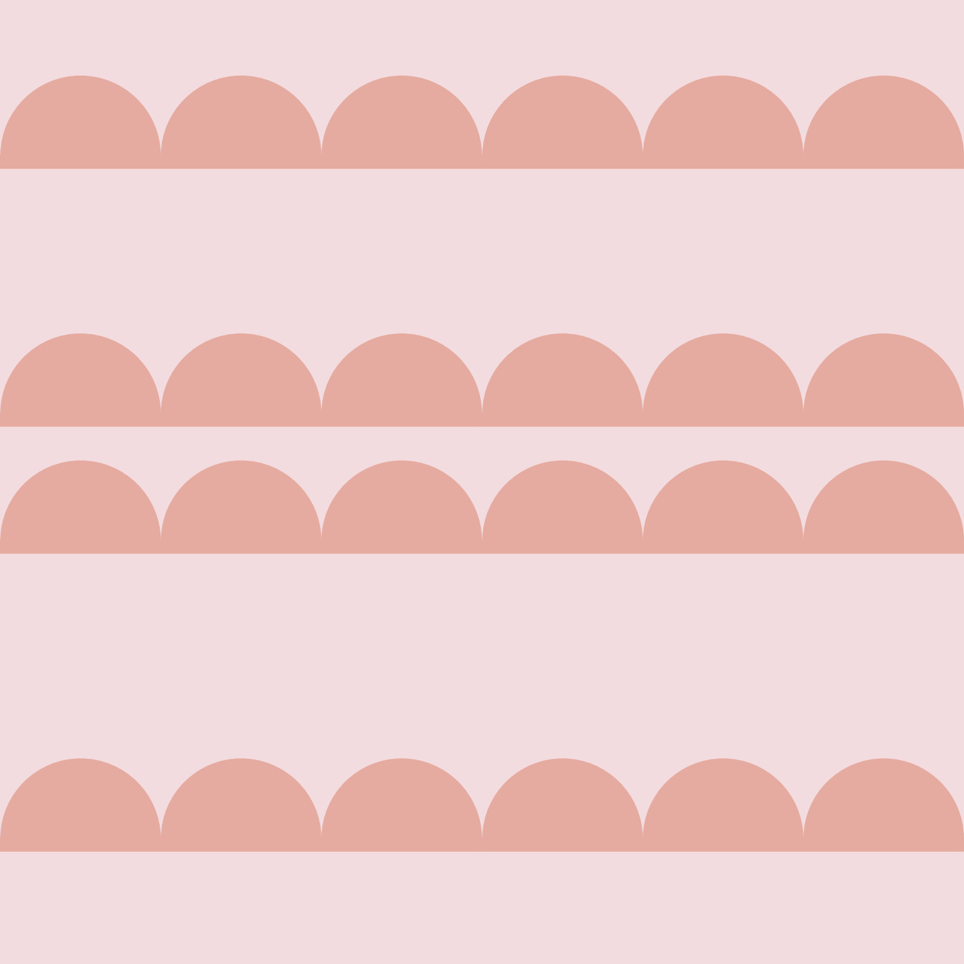 Striped Scallops Wallpaper