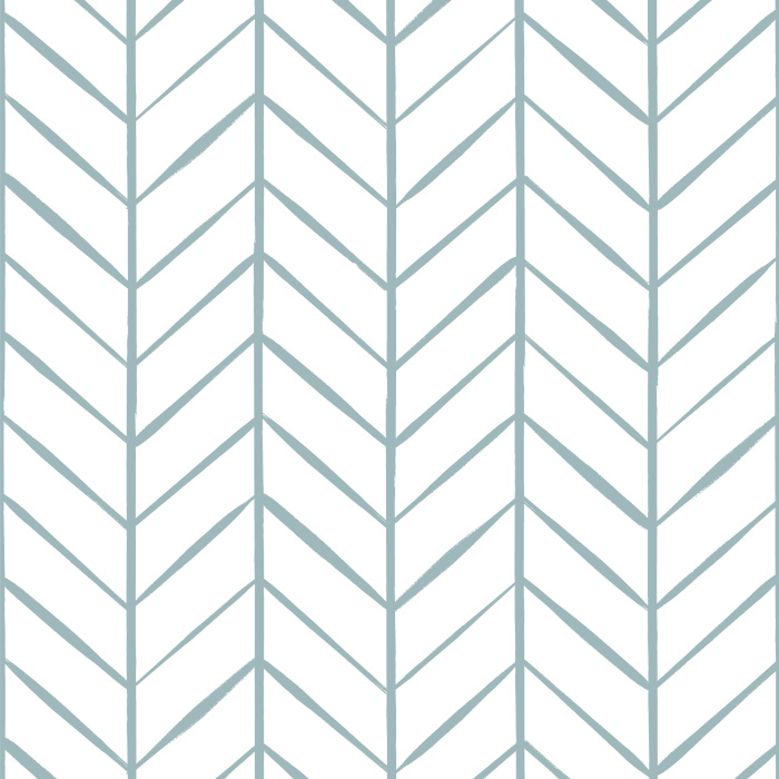 Make any wall in your home pop with the classic look of our Inky Herringbone Peel And Stick Removable Wallpaper.