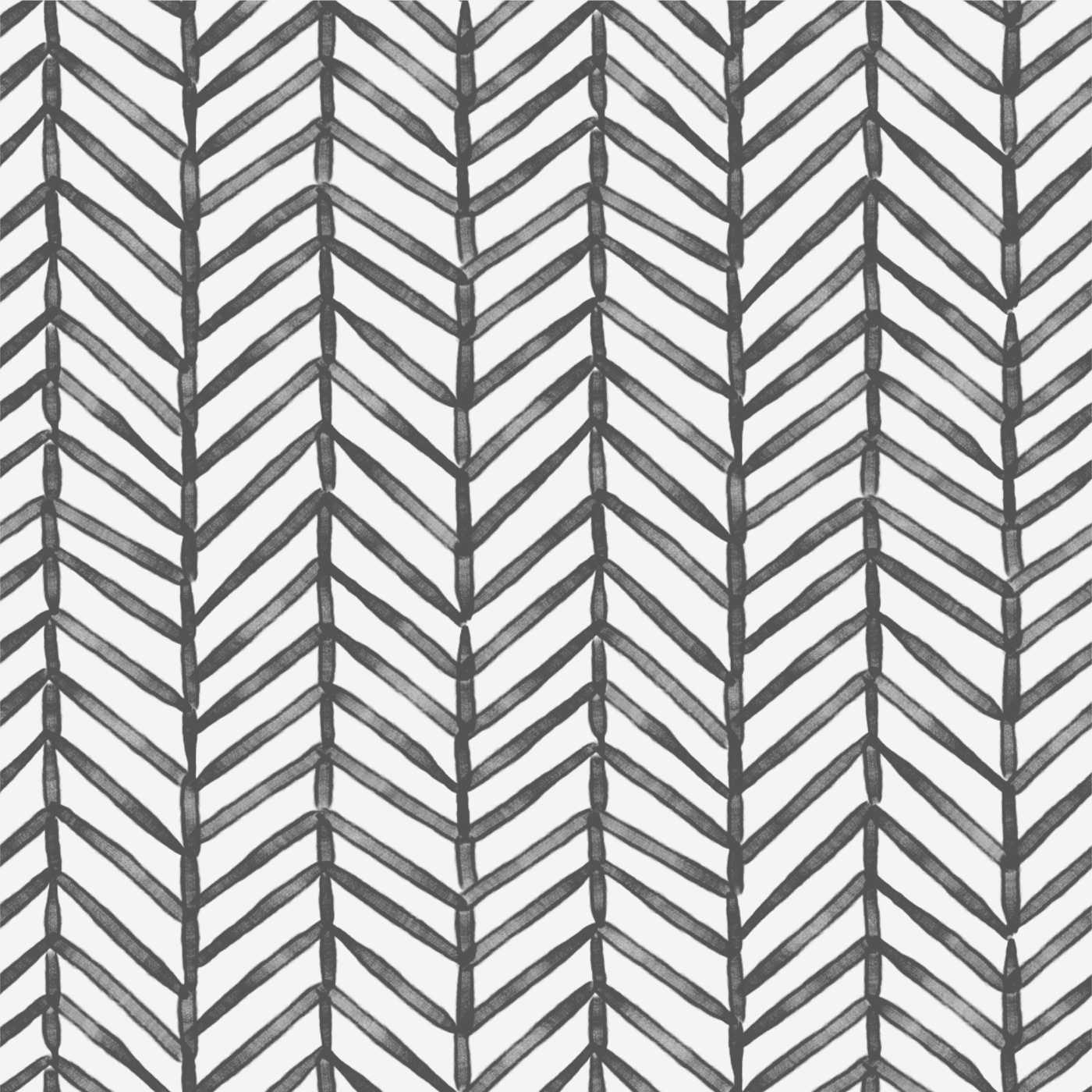 Painted Herringbone Wallpaper