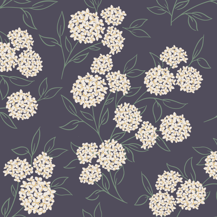 Transform any wall in your home into a flourishing garden with our Hydrangea Bouquet Wallpaper.