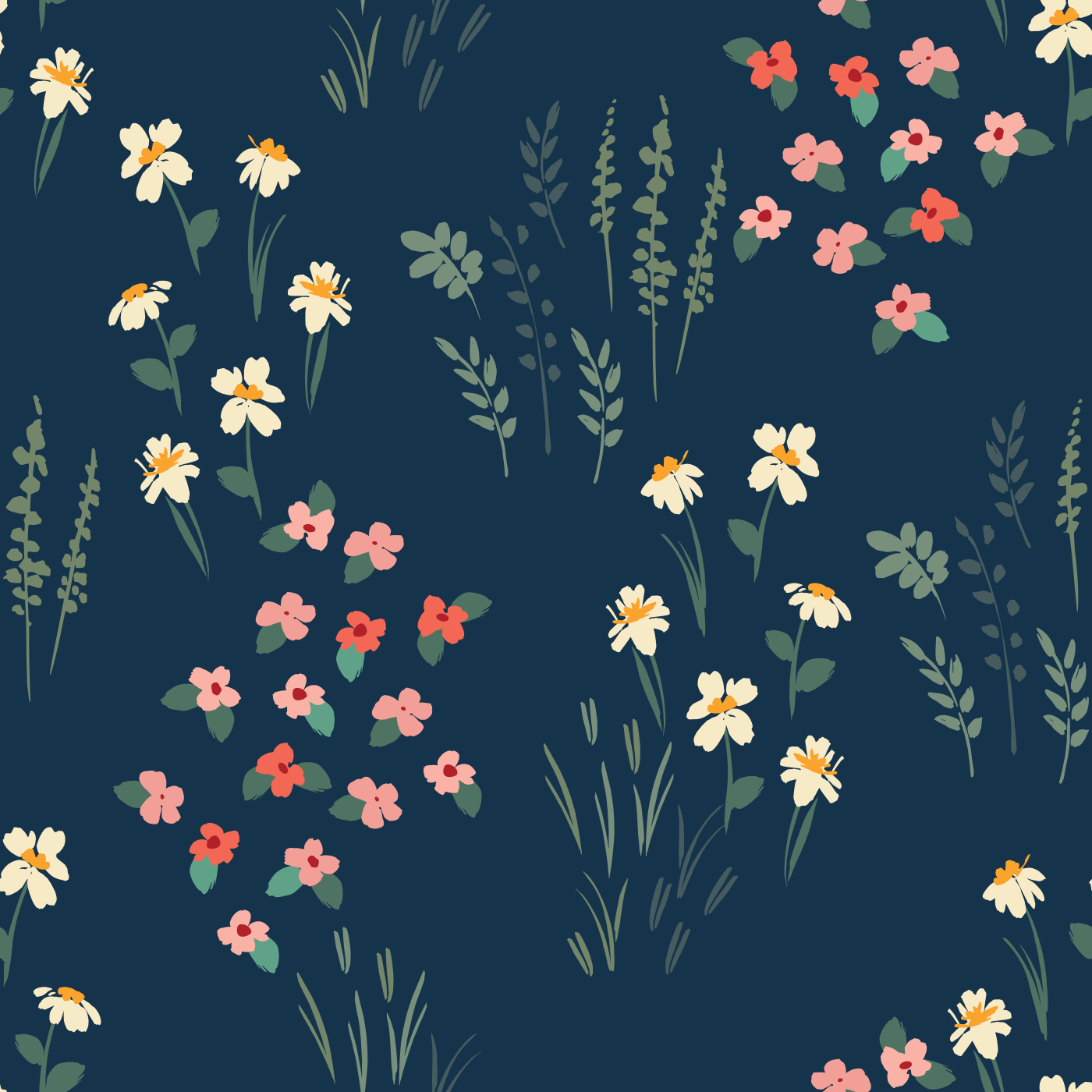 Spring Field Wallpaper