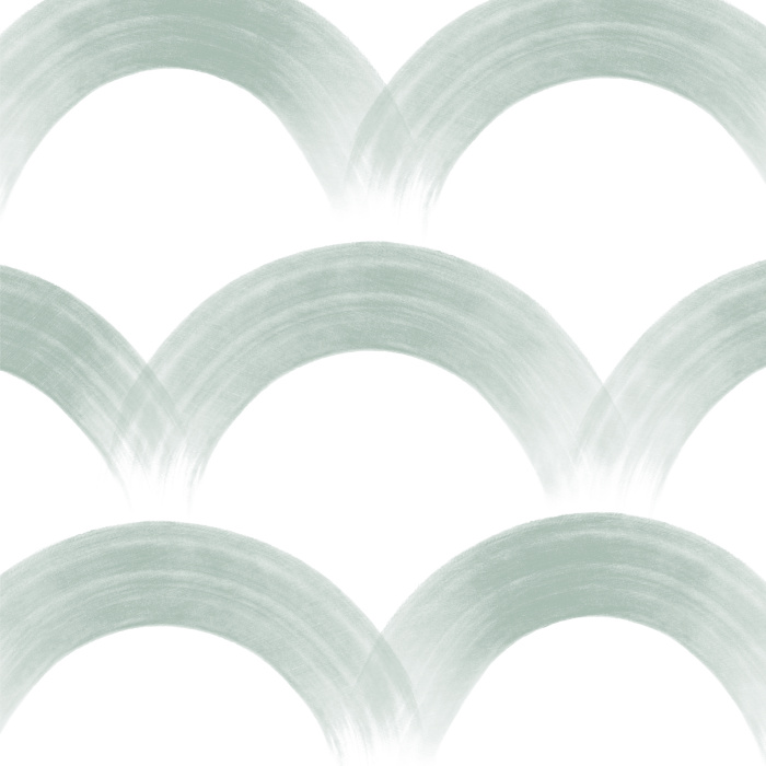 Make a statement on any wall in your home with our Ocean Waves peel and stick removable wallpaper.