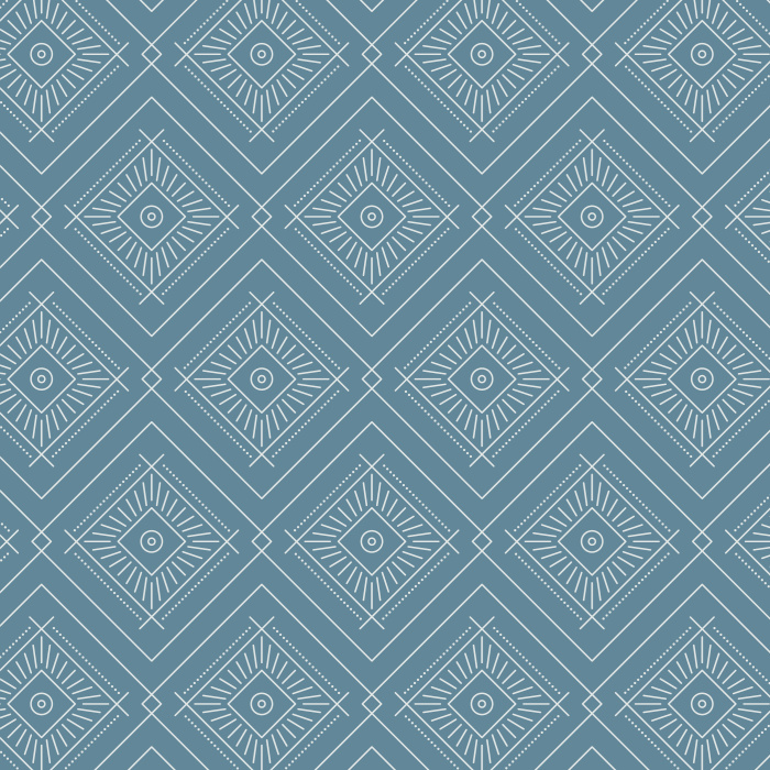 Add an eye-catching design to any wall in your home with our Delicate Diamonds peel and stick removable wallpaper. 