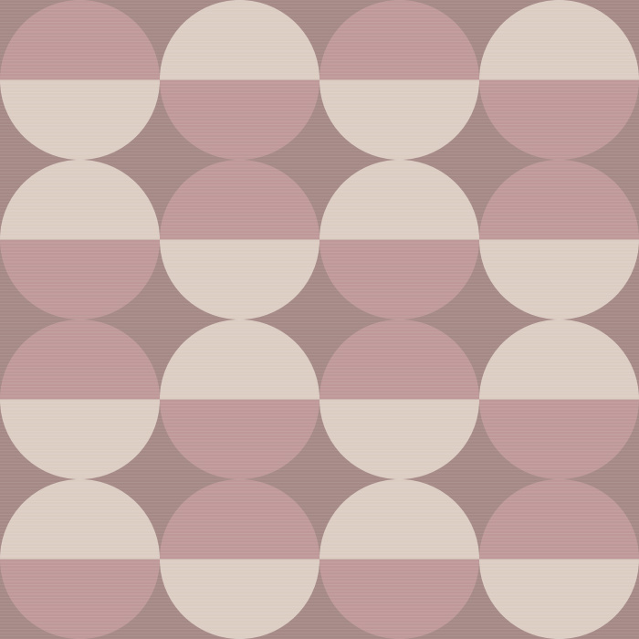 Add a bold statement to any wall in your home with our Mod Circles peel and stick removable wallpaper.