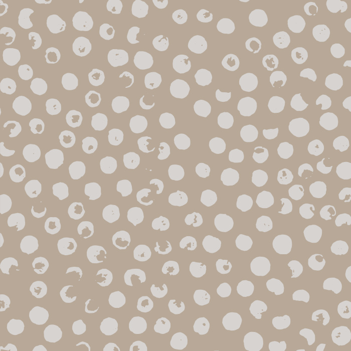 Add a vintage touch to any wall in your home with our Textured Dots peel and stick removable wallpaper.