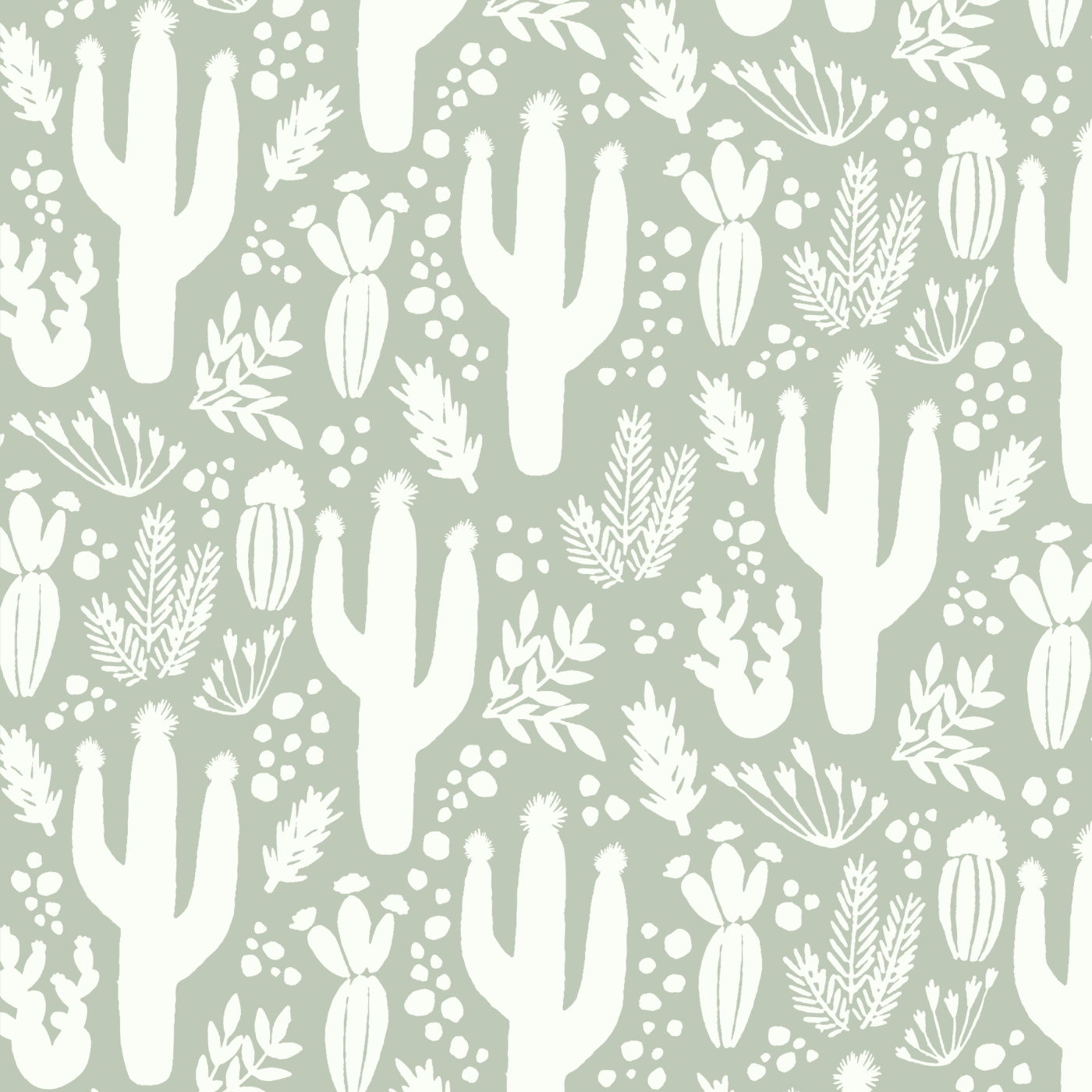 Paper Cacti Wallpaper