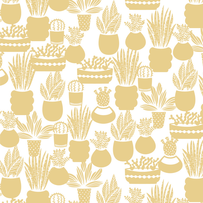 Add an eye-catching design to any wall in your home with our Plant Dreams Peel And Stick Removable Wallpaper.