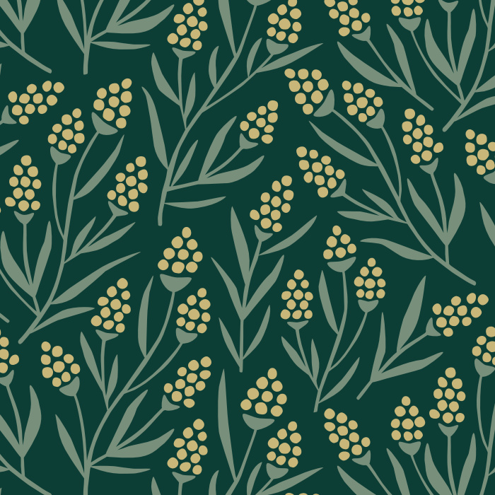 Add the look of a flourishing garden to any wall in your home with our Mahonia Blossoms Peel And Stick Removable Wallpaper.