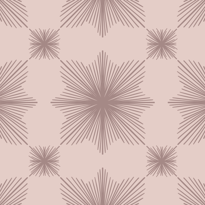 Make a statement on any wall in your home with our Vintage Bursts Peel And Stick Removable Wallpaper.