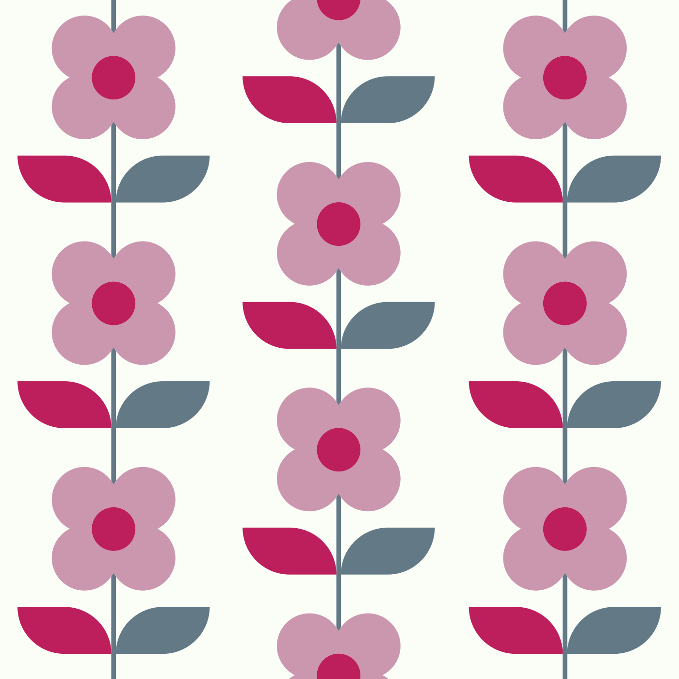 Sprouting Daisies Wallpaper
