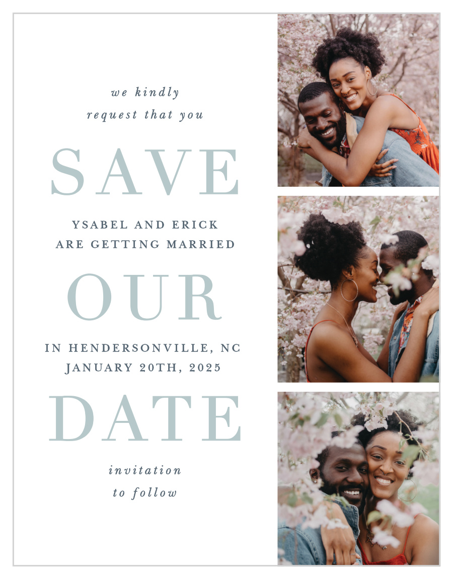 Forever & Always Save the Date Cards