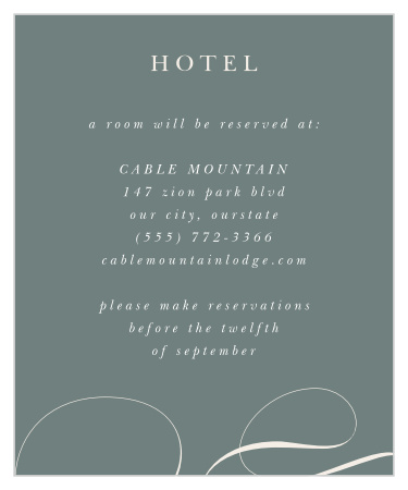 This design features timelessly classic fonts accented with subtle Victorian accents.