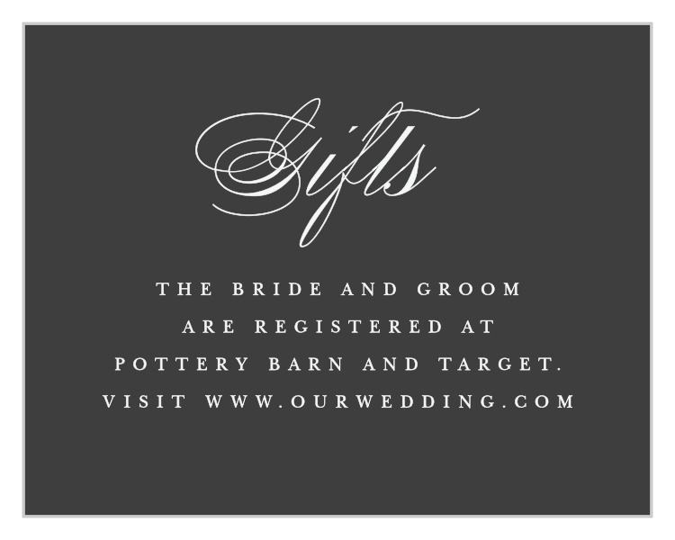 Classical Statement Registry Cards