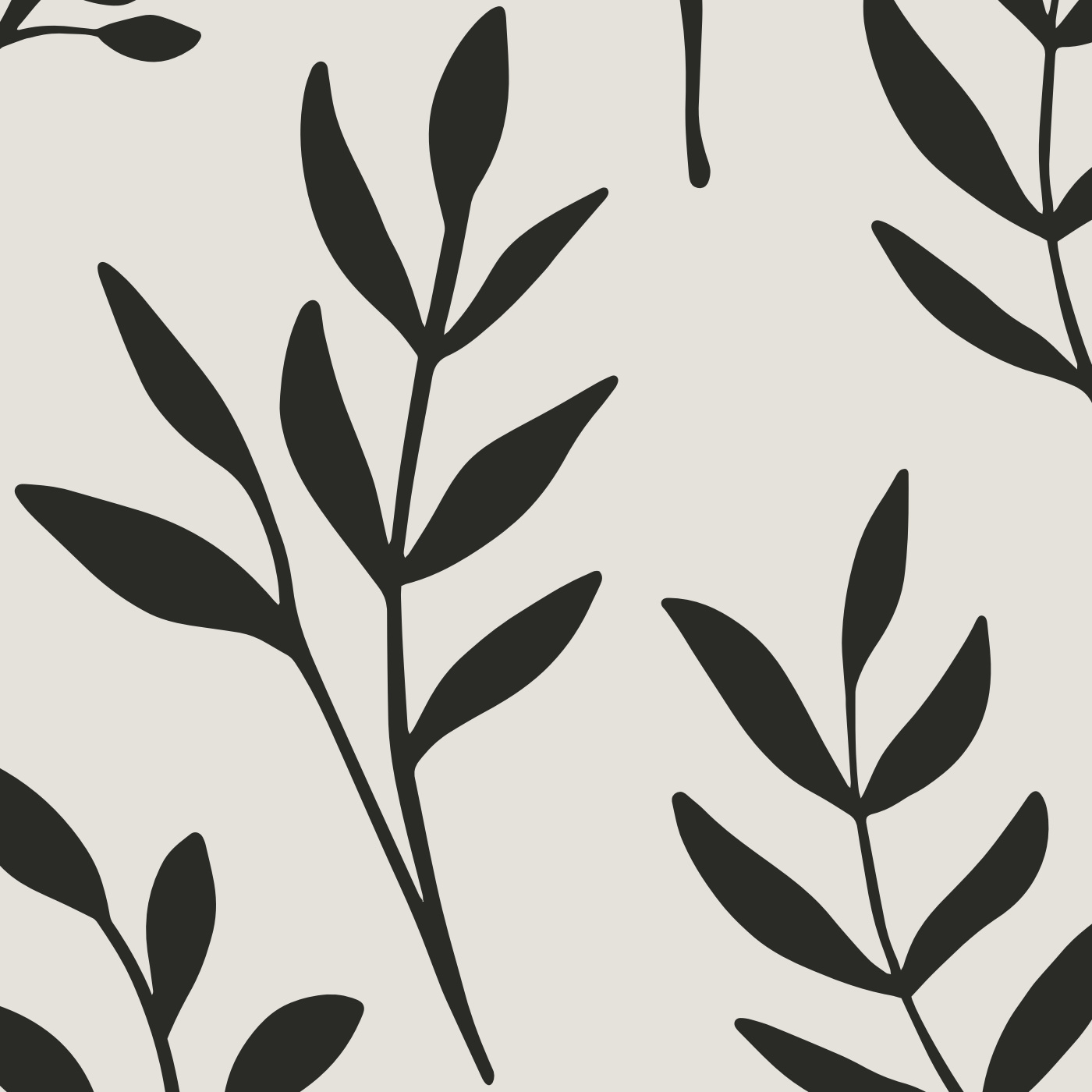 Arranged Branches Wallpaper
