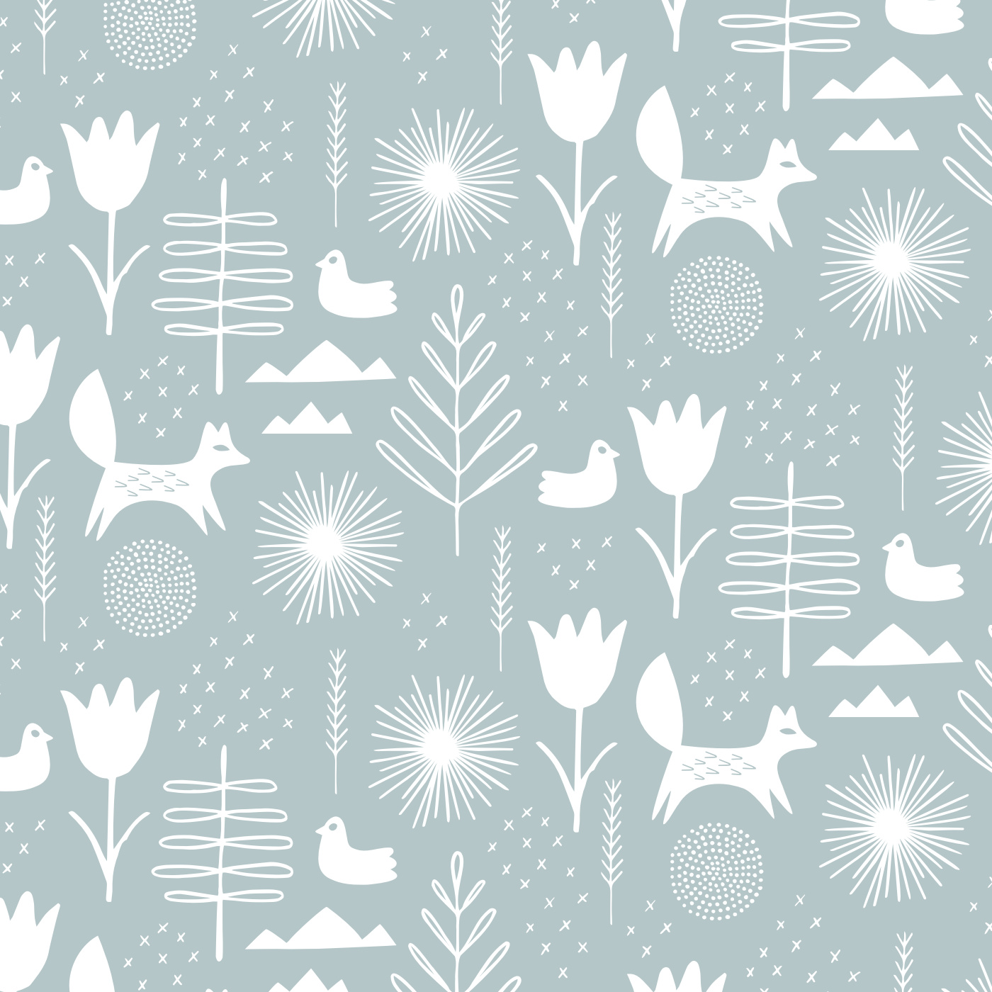 Forest Fox Wallpaper
