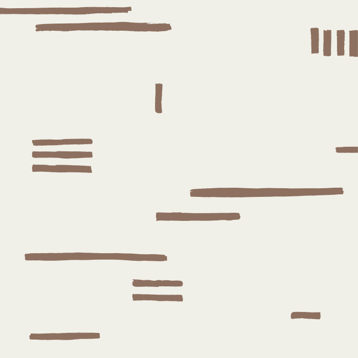 Add a contemporary look to any wall in your home with our Mudcloth Stripes Peel And Stick Removable Wallpaper. 