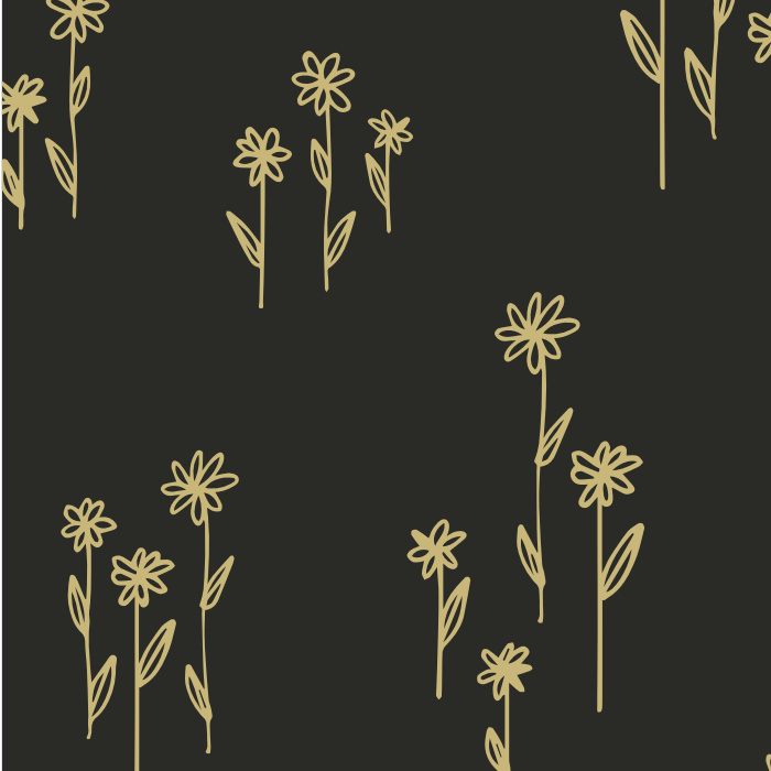 Add the look of a garden to any wall in your home with our Floral Bunch Peel And Stick Removable Wallpaper.
