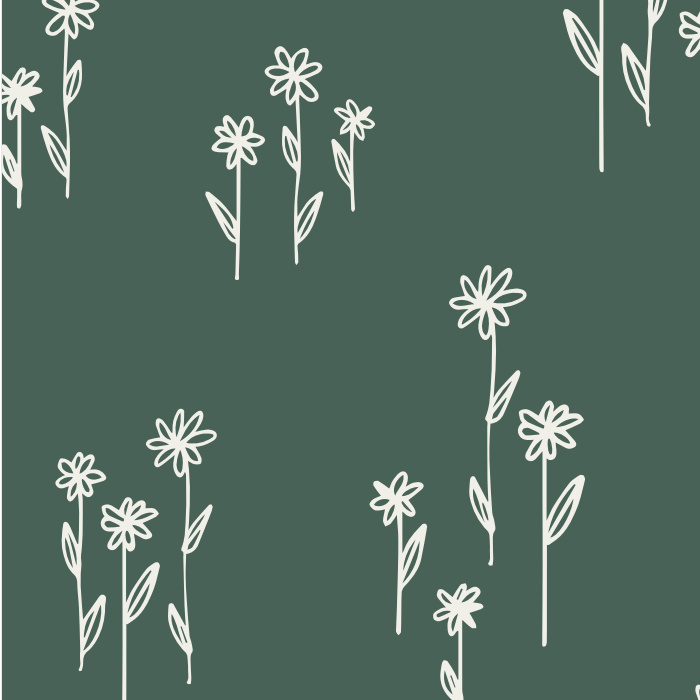 Add the look of a garden to any wall in your home with our Floral Bunch Peel And Stick Removable Wallpaper.