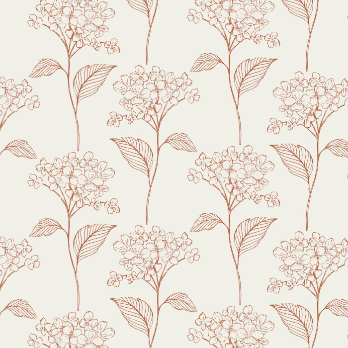 Create a stunningly beautiful atmosphere with our Dainty Hydrangea Wallpaper. 