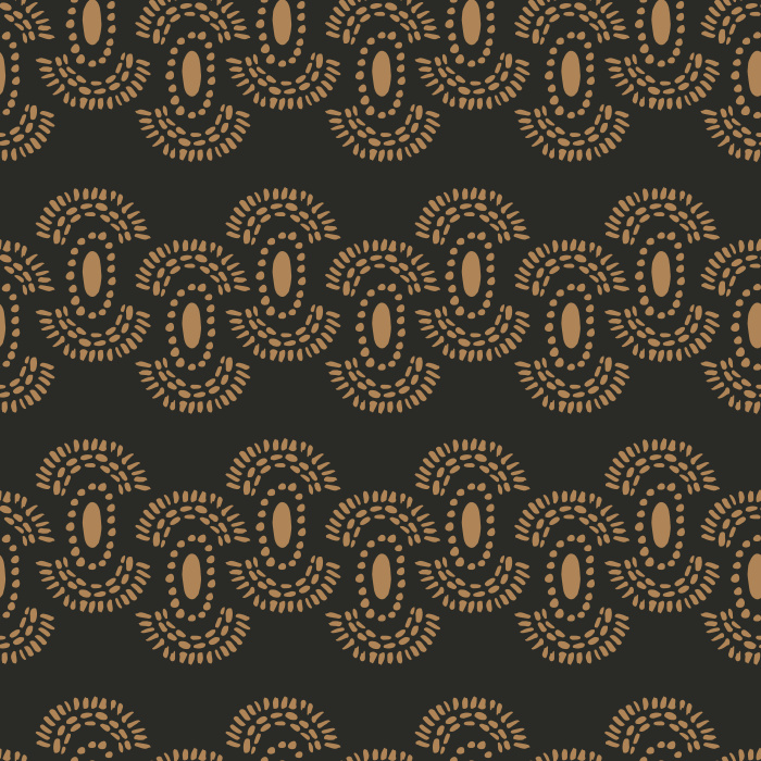 Add a touch of bohemian flair with our Pattern Beige Wallpaper. 