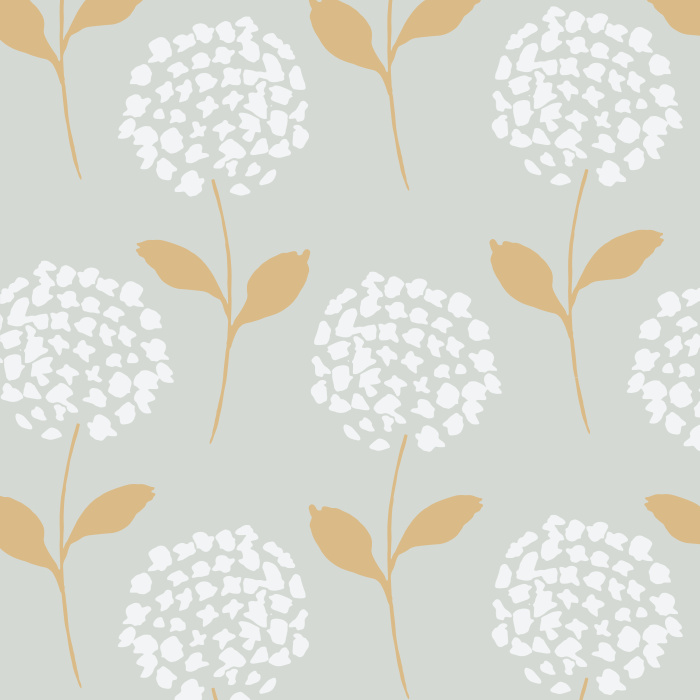 Our Simple Wildflower Peel And Stick Removable Wallpaper adds a pretty floral accent to any wall in your home! 