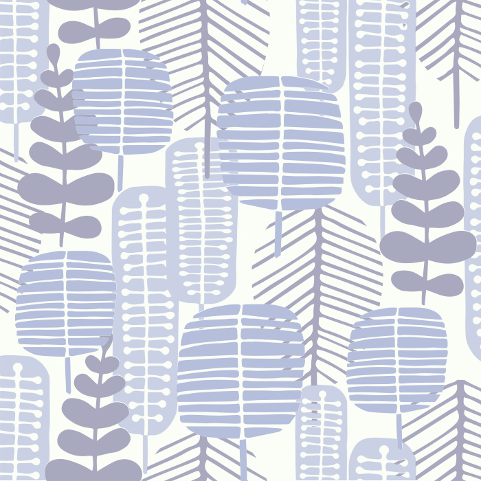 Add a botanical feel to any room in your home with our Retro Leaves Peel And Stick Removable Wallpaper! 