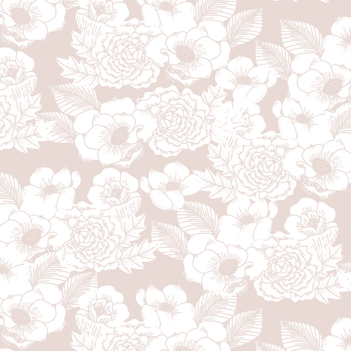 Add classic floral flair to any wall in your home with our Flower Patch Peel And Stick Removable Wallpaper! 
